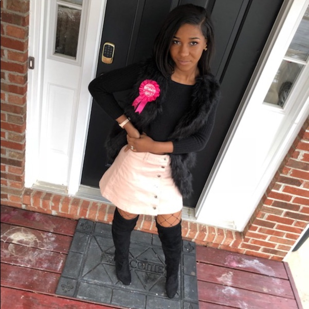 Balck Fashion Nova High Tighs